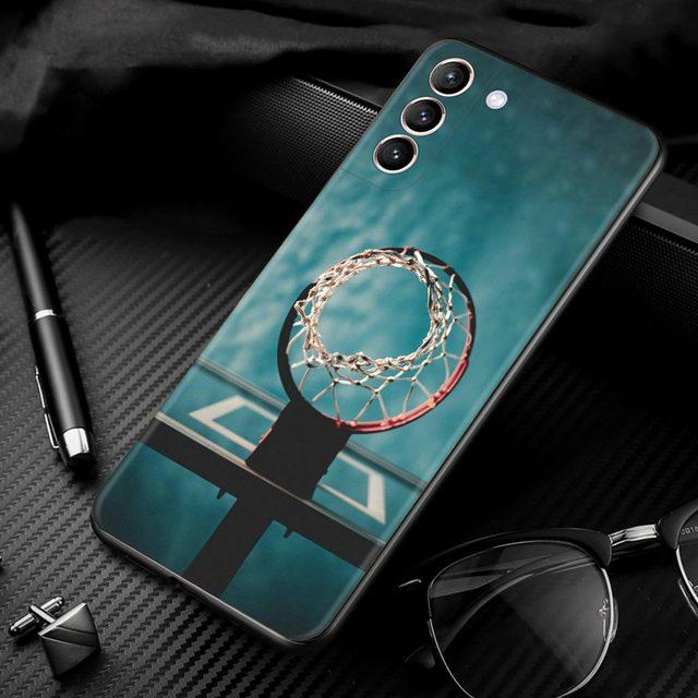 Basketball Basket Smartphone Deksel For Samsung Galaxy S21 Ultra S20 Fe S10 Plus S9 S10e S10lite Shell Soft Fundas