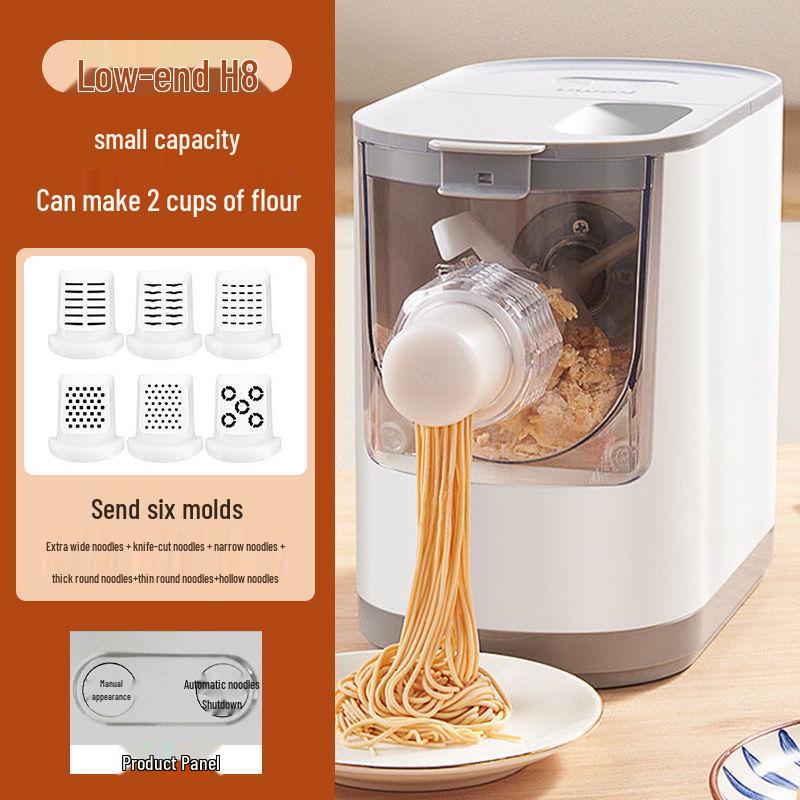 Mașină Electrică Inteligentă pentru Tăiței și Aluat: Mașină Multifuncțională Complet Automată pentru Presare, Frământare și Aluat de Găluște.