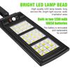 Solar Light Commercial LED Outdoor Dusk To Dawn Solar Street Light Road Area Lamp Waterproof Garden Terrace Garage Door