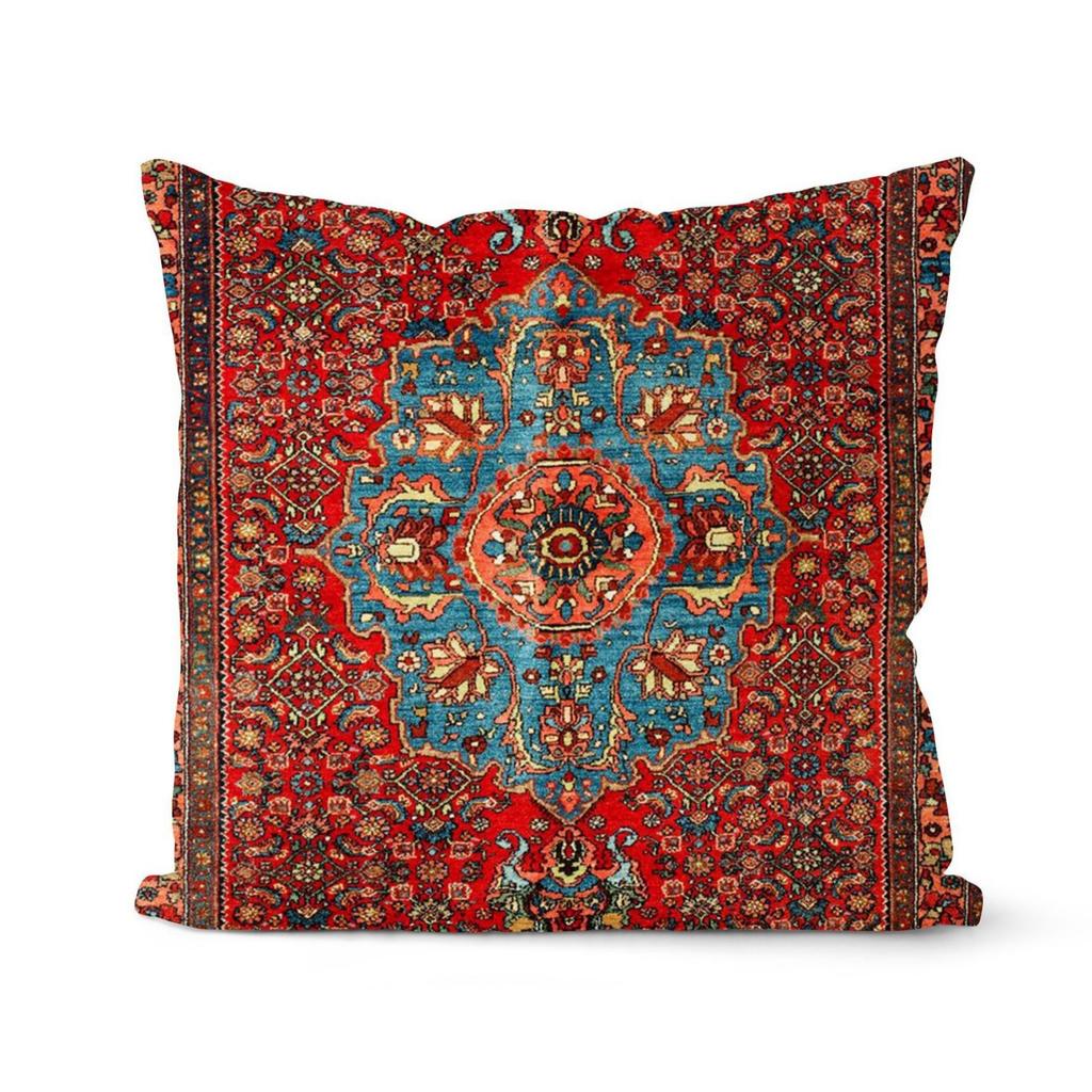 Ethnic Style Throw Pillow Cover Retro Abstract Decoration Home Bedroom Living Room Sofa Cushion Pillow Cover