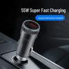 Auto Travel Alloy Dual-Port Fast Car Charger