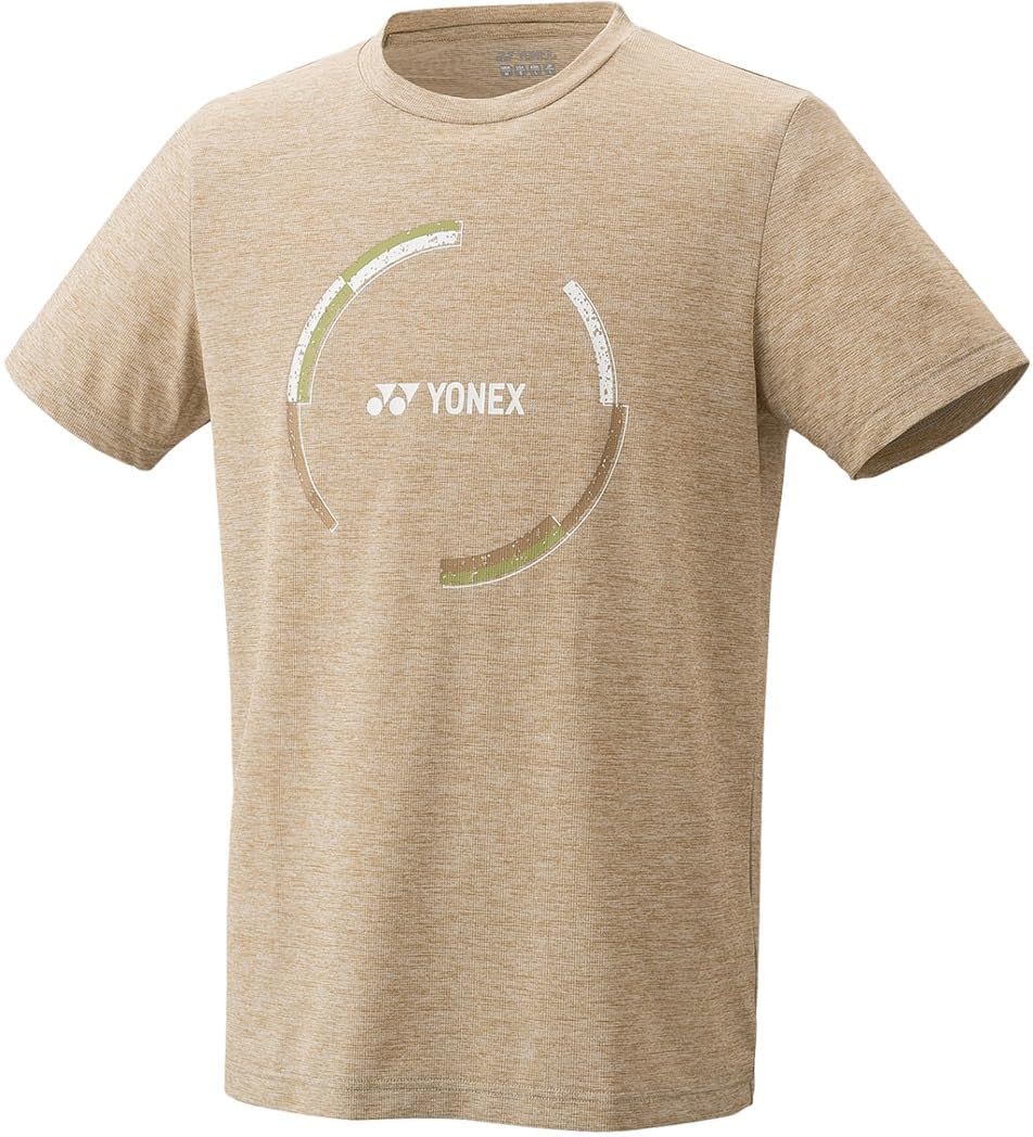 Yonex Short Sleeve Dry Sand Beige T-Shirt (Fit Style) (194)