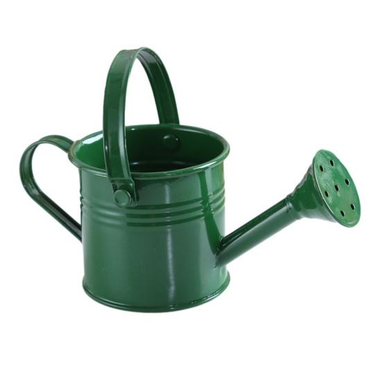 Watering Can with Inlet Enlarged Watering Can Long Spout Durable Rust-Proof Iron