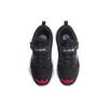Li Ning Classic Non-Slip Shock Absorbing Durable Low-Top Kids Running Shoes Kids Running Shoes Black White Red YKCQ162-1