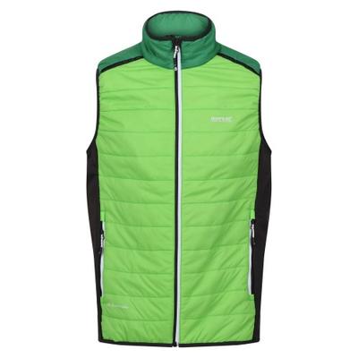 Herren Halton Baffled VII Colour Block Wattierte Weste