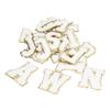 26 Pcs Letter Patches A to Z White Letter Patches DIY Personalized Decorative Repairing Embroidered