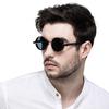 New Classic Steampunk Sunglasses for Male and Female Retro Round Shape Metal Framesd Sun Spectacles Fashion Colorful Protective Spectacles