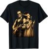 Halloween Frankenstein Bride Guitar Duet Music Couples T-Shirt