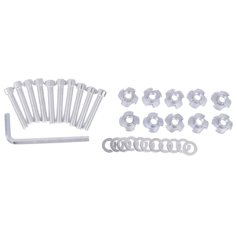 5Pcs Double Hole Plastic Rock Climbing Holds Toys For Boys Games Child Wood Wall Climbing Stones Random Color Outdoor Sports Toy