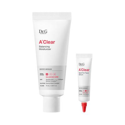 A'Clear Balancing Moisturizer 70 ml Spezialset (+Spot für Gesichtsserum 10 ml)
