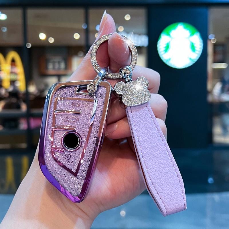 TPU Car Key Case Cover Shell Fob For BMW 1 3 5 Series F30 F20 F21 F31 F32 F34 F07 F10 X1 X3 G01 X4 G02 X5 F15 F16 M3 M4 Etc