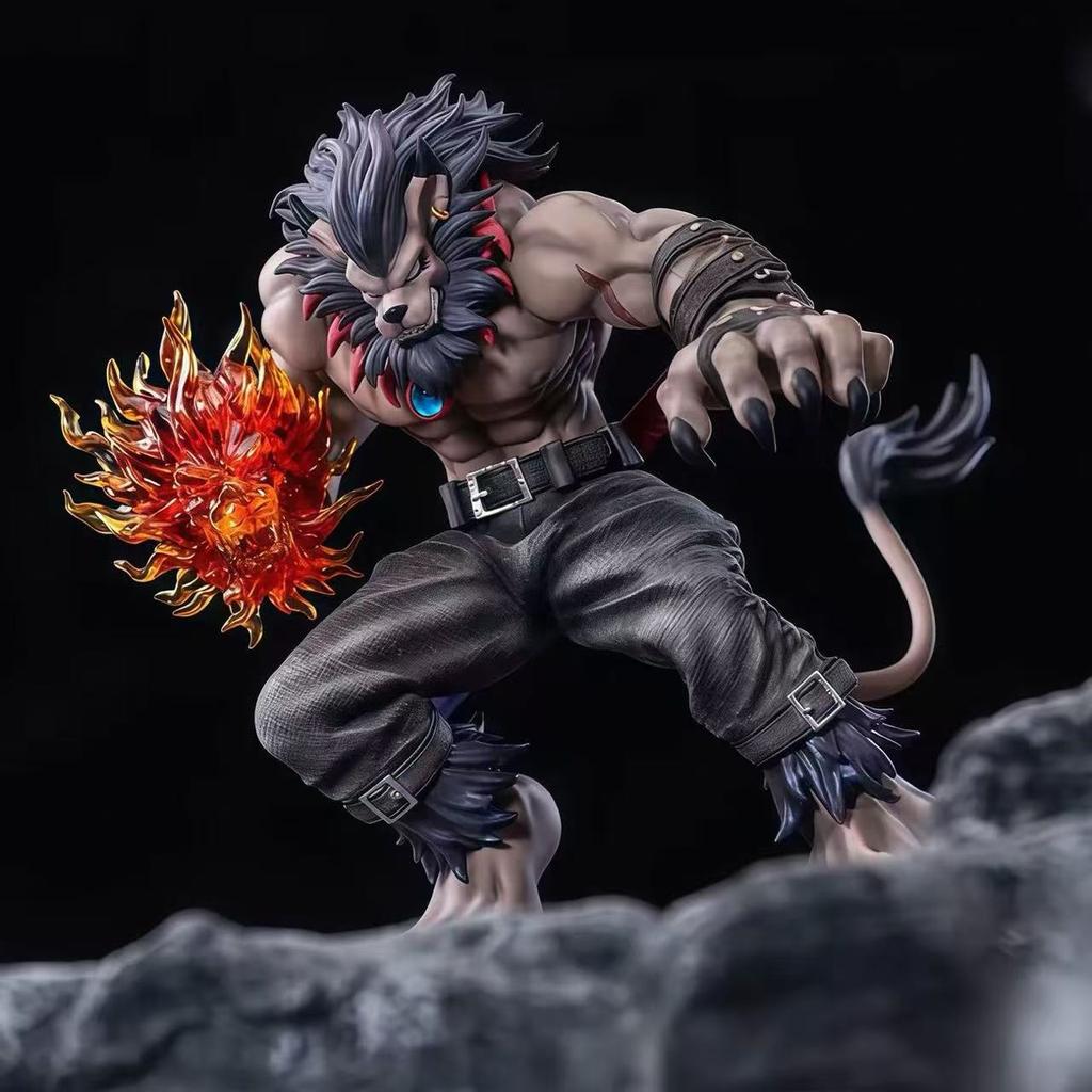 In Stock Digimon Anime Figures Soar Leomon Figure 2 Colors PVC Figure Statue Collection Decoration Toys Birthday Presents