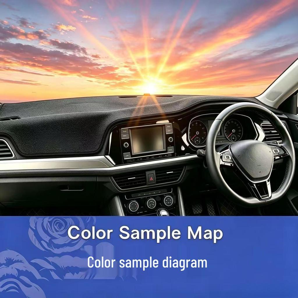 Nissan Altima 2007-2012 Anti-Glare Dashboard Sunshade Mat, Non-Slip Sun Protection