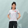 Li Ning T Shirt Unisex Purple Smoke Blue AHSU291-2