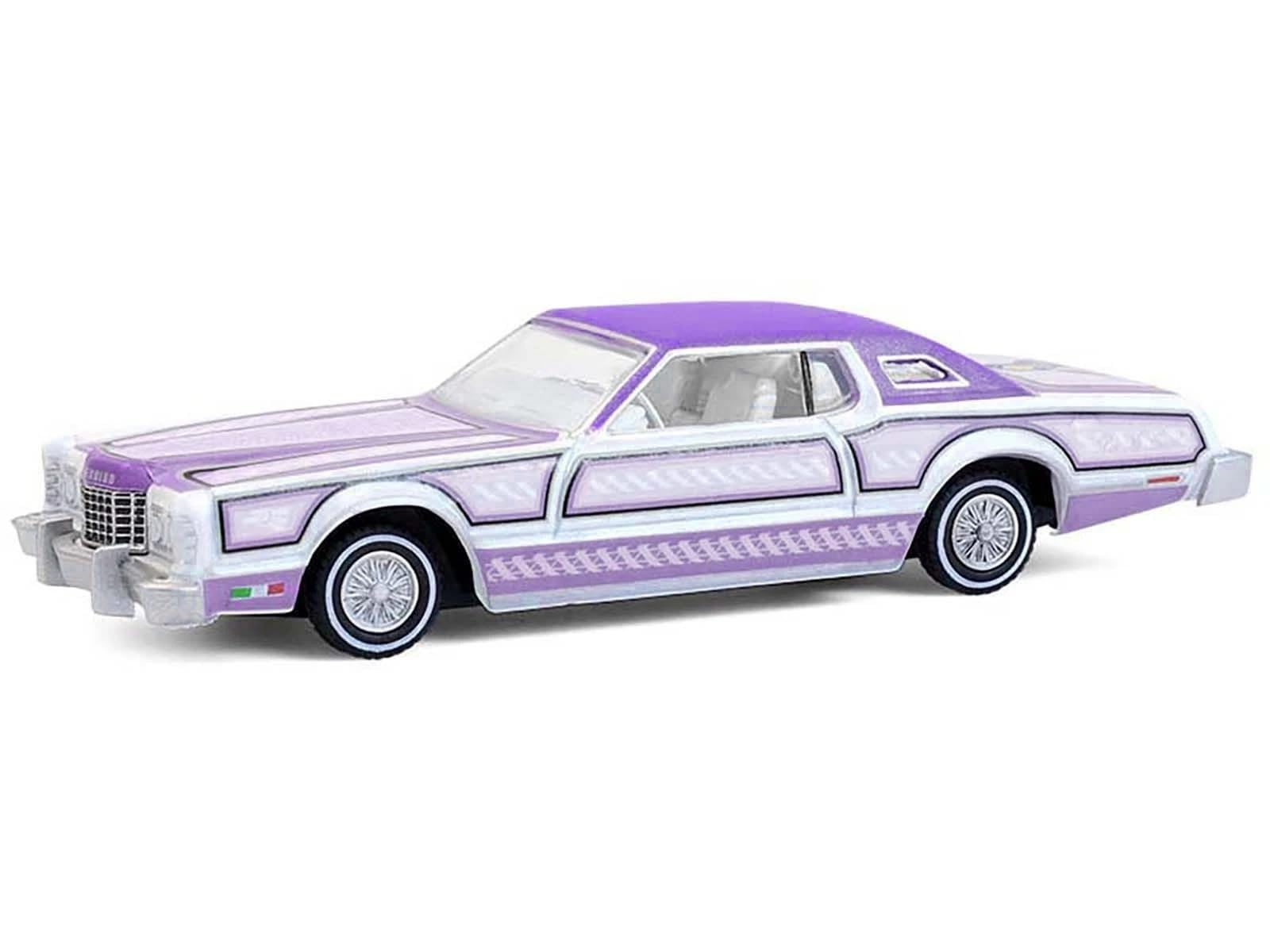 

Greenlight 1/64 Ford Thunderbird Lowrider 1973 Michael Herrada Special фіолетовий