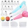 Stainless Steel Cake Decorating Tips Set with EVA Piping Bag