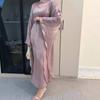 Spot New Middle East Arabic Dubai Long Dress Abaya Clothing Loose Casual Robe Dress Sub