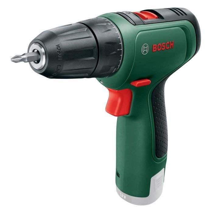 Perceuse-visseuse sans-fil Bosch - EasyDrill 1200 - Bois - 12V - 10mm - 2 vitesses
