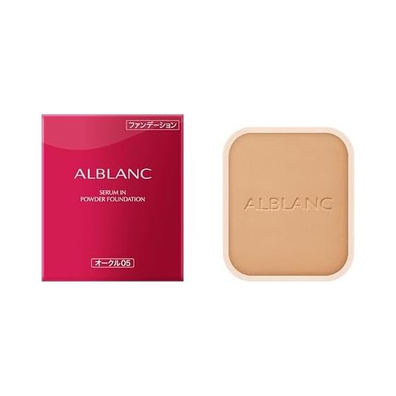 Alblanc Serumin Powder Foundation Ocher 05