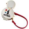 Fieldwork Moomin Pocket Watch with Bag Charm and Little My Magnifying Glass (Mom008-4) for Women