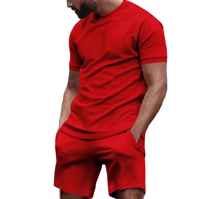 Vogelogen Korte Mouw T-shirt & 5-Punts Shorts Sportkleding Set