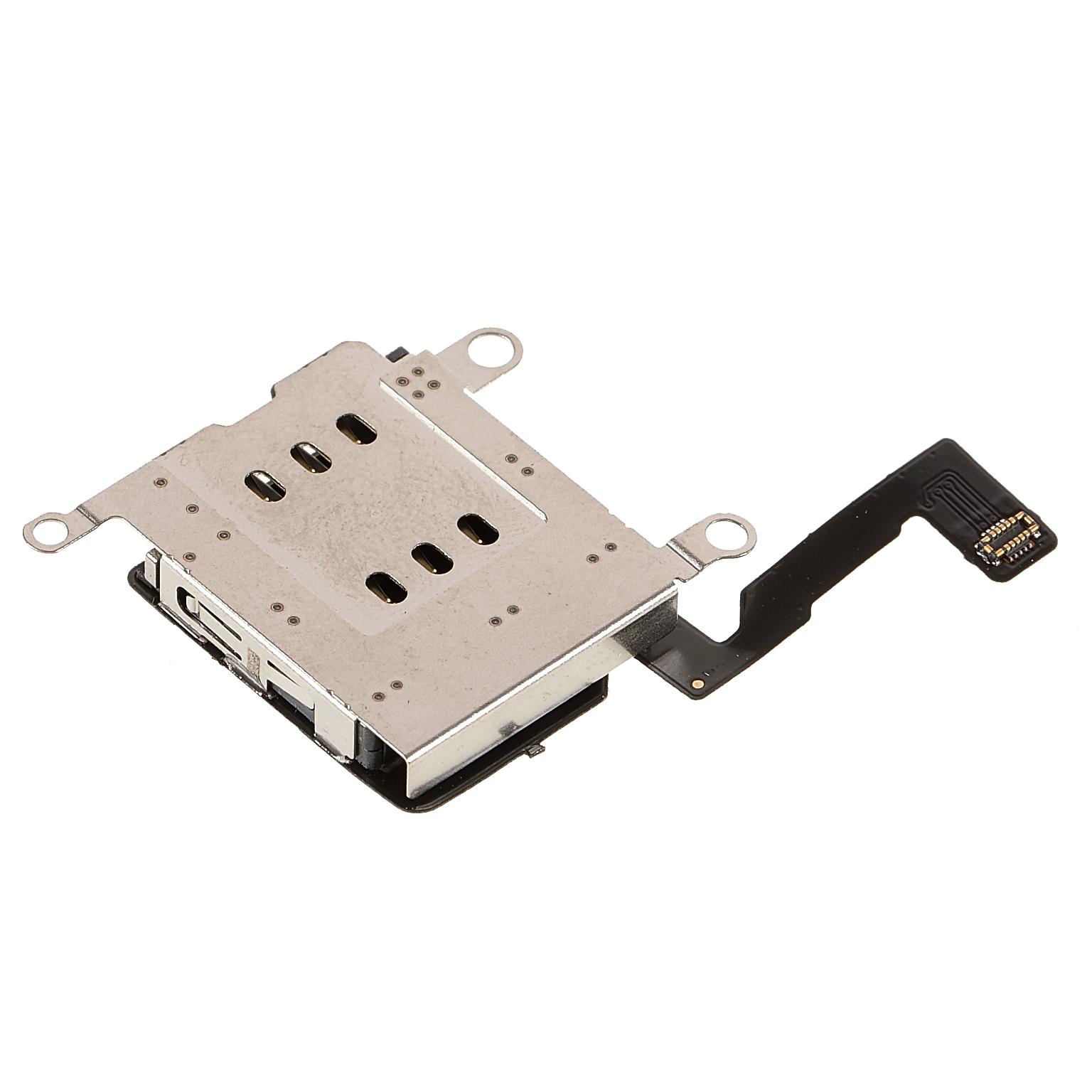 

SIM Card Tray Holder Flex Cable Replacement Part for iPhone 12 Pro Max 6.7 inch A