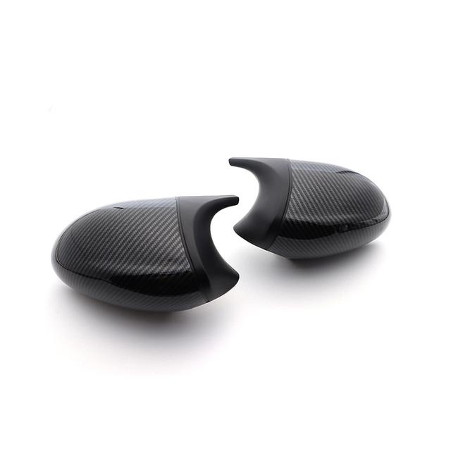 Carbon Fiber Pattern Black M Look Mirror Cover for BMW 1 Series E81 E82 E87 E88 116i 118i 120i 125i 128i 130i 135i 135is 116 118
