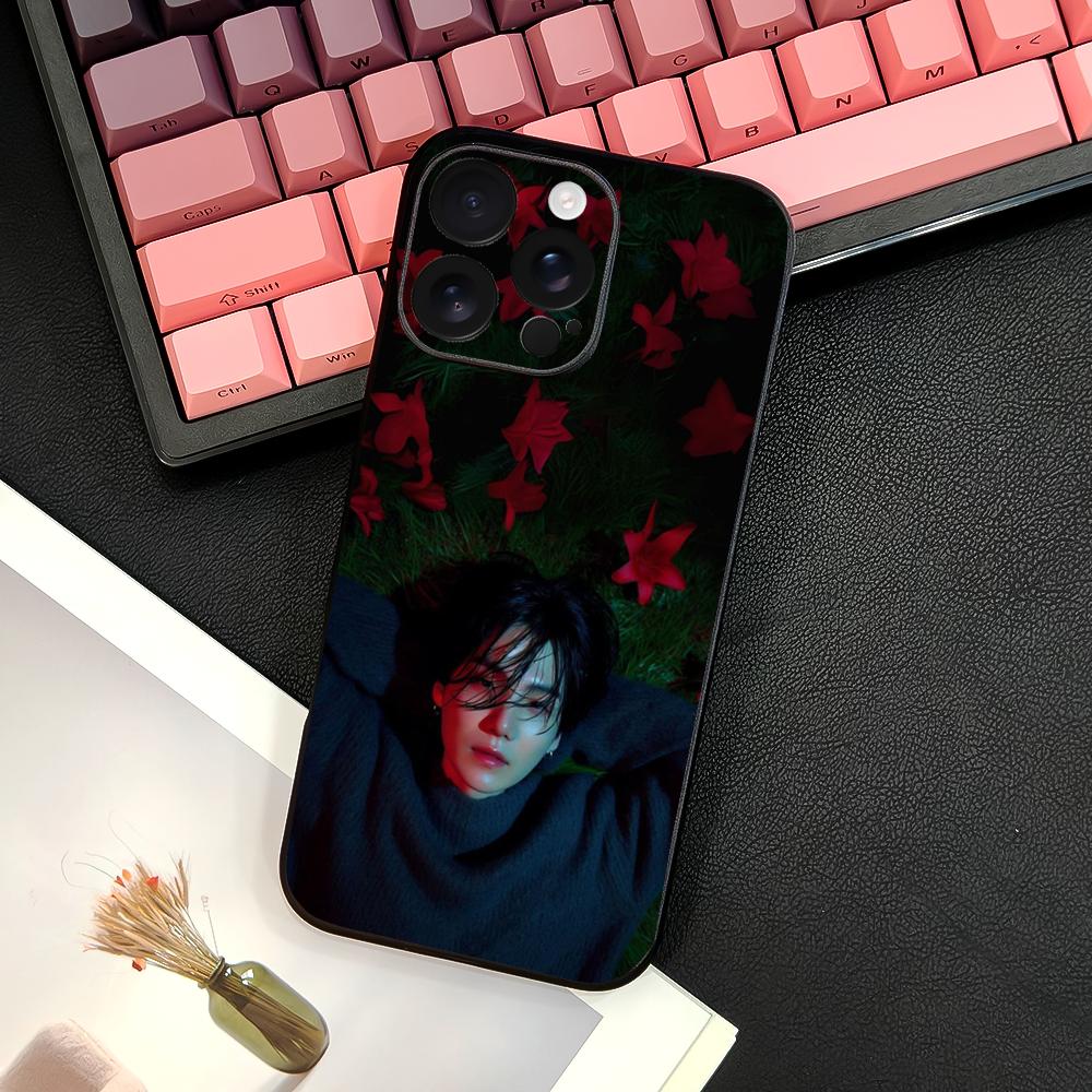 A-Agust D Yoongi S-Suga Phone Case For IPhone 16 15 14 13 12 11 PRO MAX PLUS Mini TPU Soft To Skin-friendly Cover