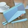 Women Ladies Leather Wallet Long 2 Zip Purse Card Phone Holder Clutch Handbag