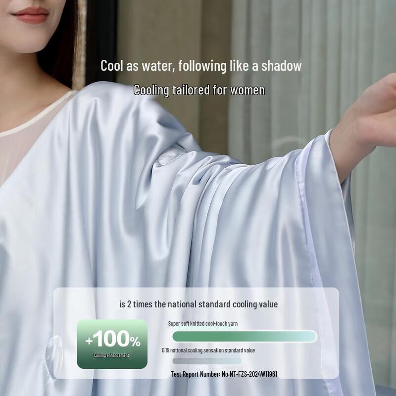 Mercury Home Textiles Seidenkühlbettdecke