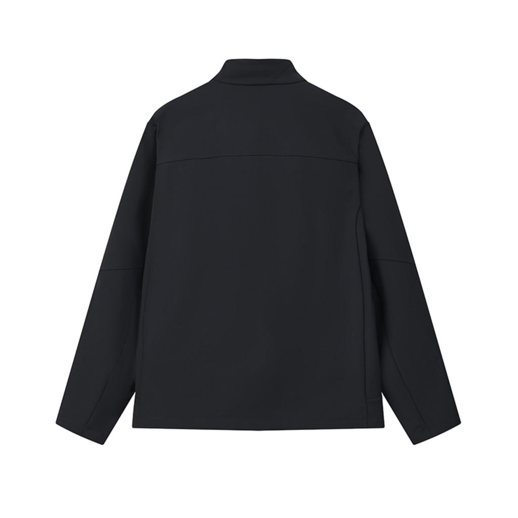 FILA Fleece Lined Classic Fashion Simple Casual Comfortable Versatile Woven Jacket Men jackets White Legendary-Blue F11M613701FNV