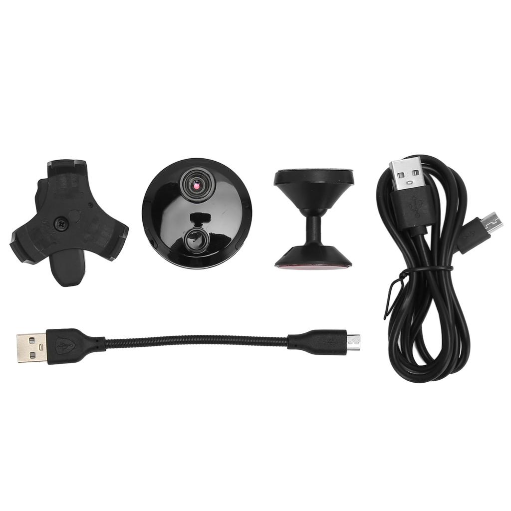 Home Surveillance Cams Wireless WiFi Camera Low Power Consumption Night Vision Compact 1080P HD with AP Interface for Household