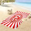 Πετσέτα Παραλίας Fortuna Düsseldorf Print, Μεγάλη Μαλακή Πετσέτα Γρήγορου Στεγνώματος για Παραλία Κάμπινγκ Κολύμπι
