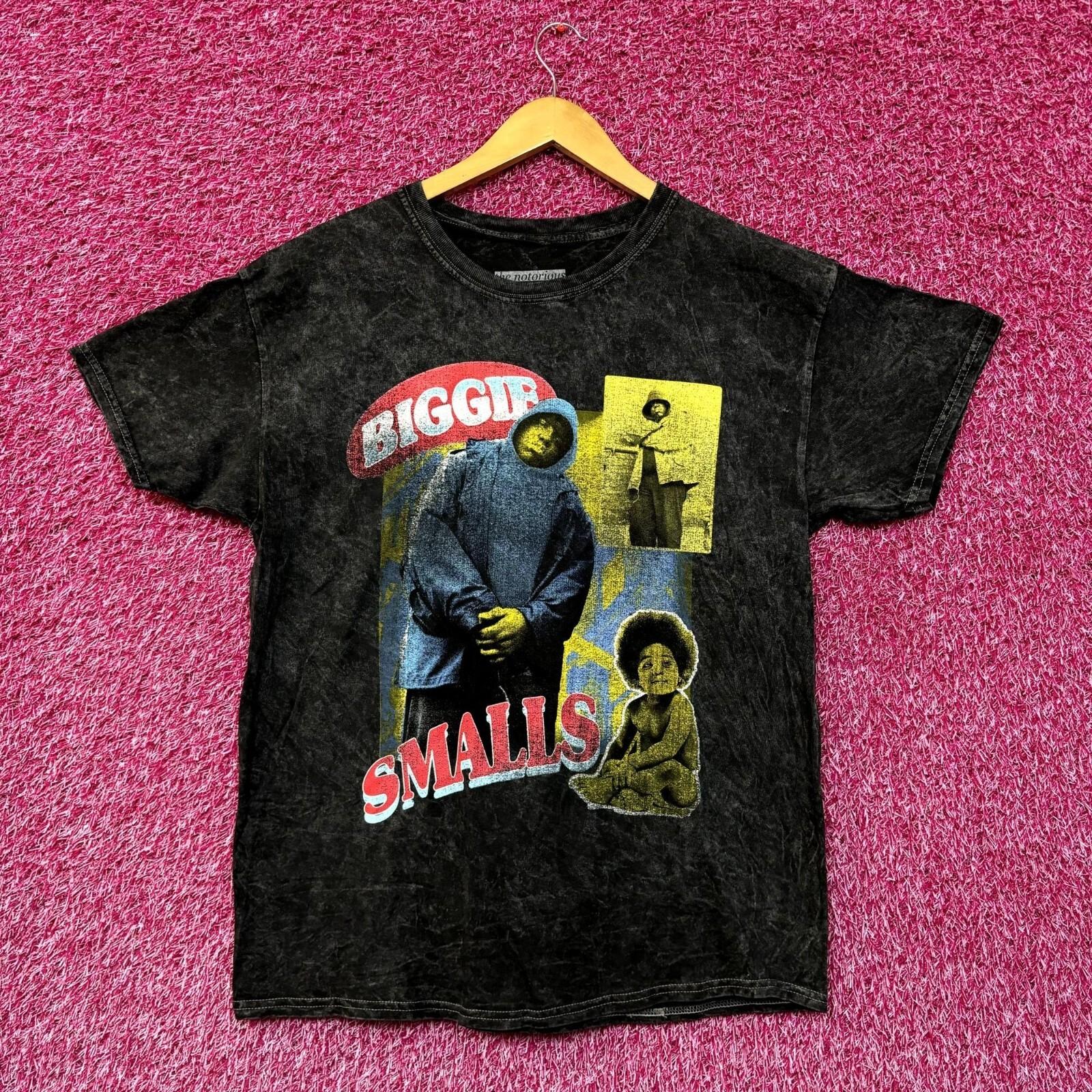 Biggie Smalls Ready to Die Baby Gimme the Loot Rap Tee L S