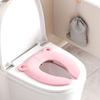 Waterproof Baby Folding Potty Seat Non-Slip Children Potty Chair Pad  Bathroom