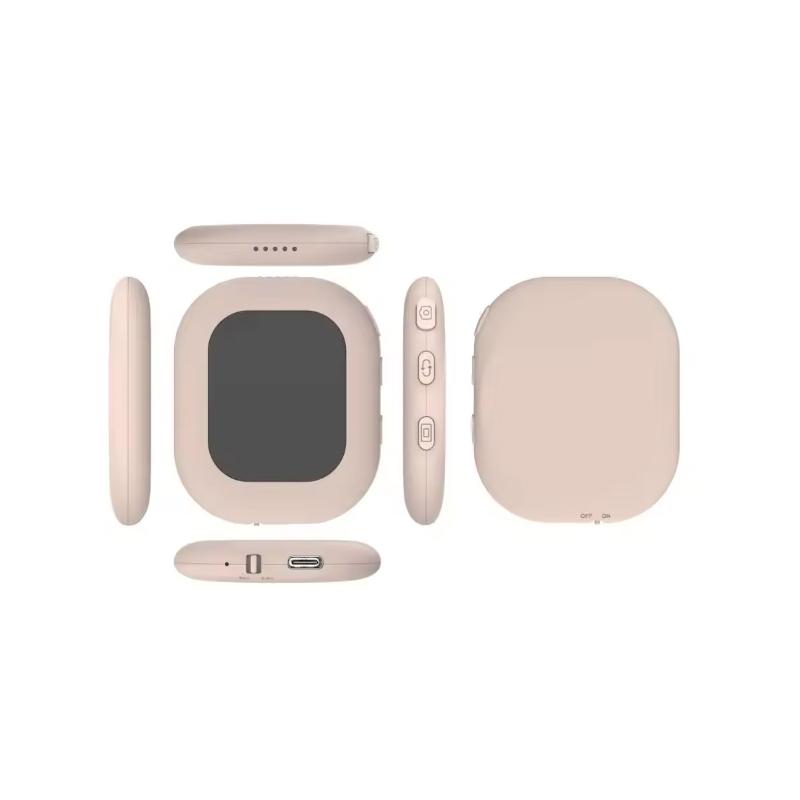 

Mini Wireless Selfie Monitor Screen 2-inch IPS Screen Magnetic Mount Vlog Live Stream Phone Rear Camera For iPhone/Android рожевий