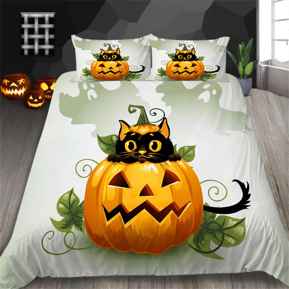 Duvet Cover Set Halloween Home Bedclothes Luxurious Bedding Sets King Size Bedding with Pillowcase Children Bedding Set