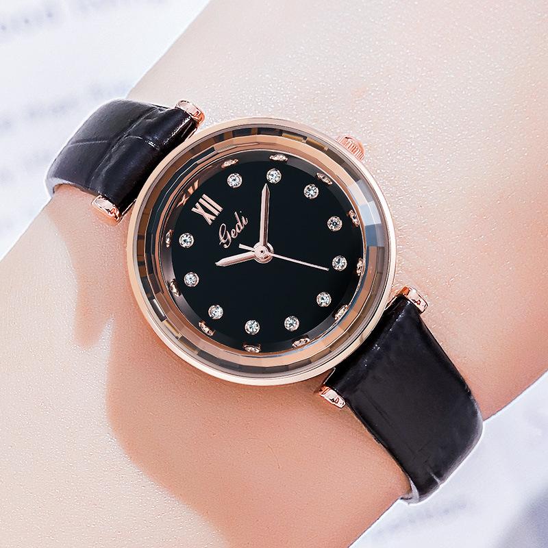 Retro Literary Girl Xiaoqing Versatile Watch Female Middle School Student Simple Trend