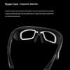 AI Camera Video Cycling Glasses with 800MP, Voice Assistant, Translation, Music & Bluetooth Calls