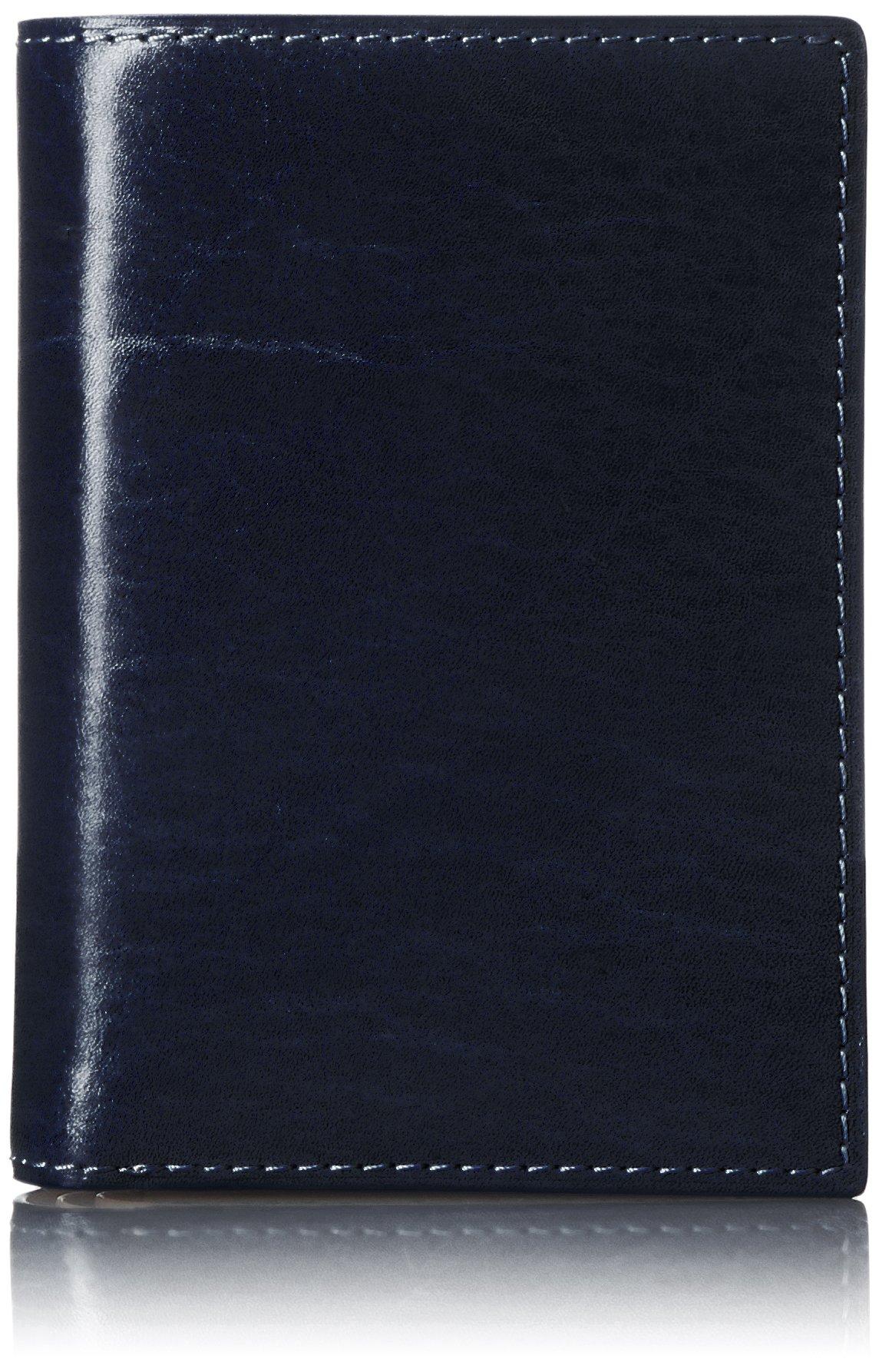 

Baggy Port Wallet, Indigo-dyed Leather, Dark Blue
