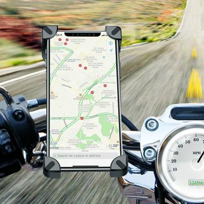 Bicycle Phone Holder for IPhone Samsung Motorcycle Mobile Cellphone Holder Bike Handlebar Clip Stand GPS Mount Bracket