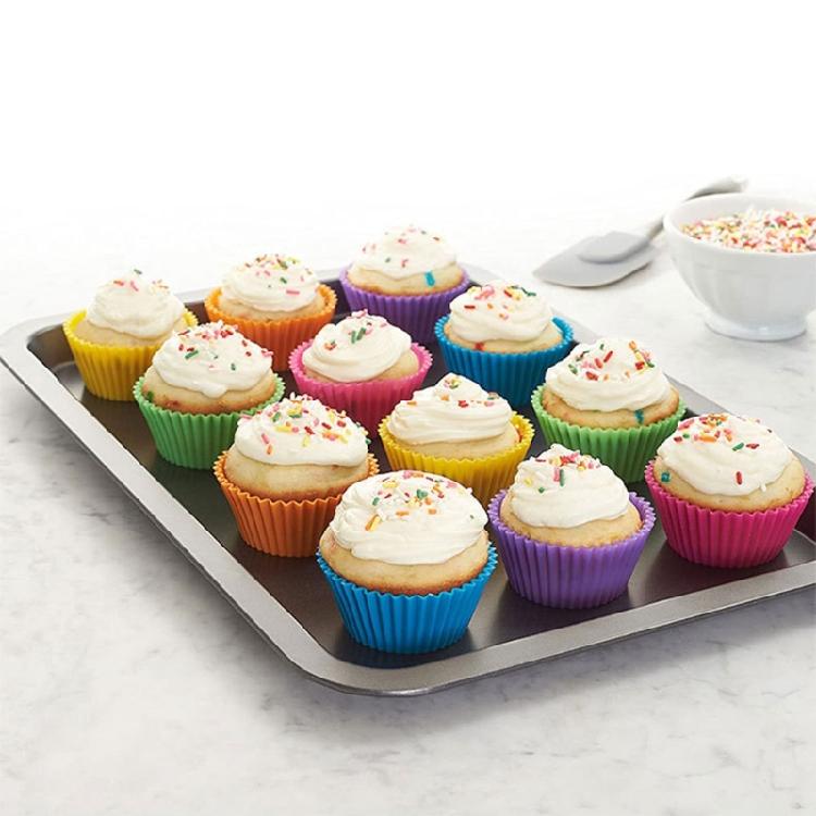 Cupcake Cup Baking Silicone Mold Cupcake and Muffins Cupcake Mould for DIY