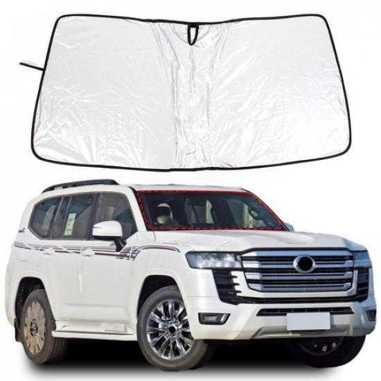 Car Sun Shade Windshield Window Sunshade Cover For Toyota Land Cruiser 16-22