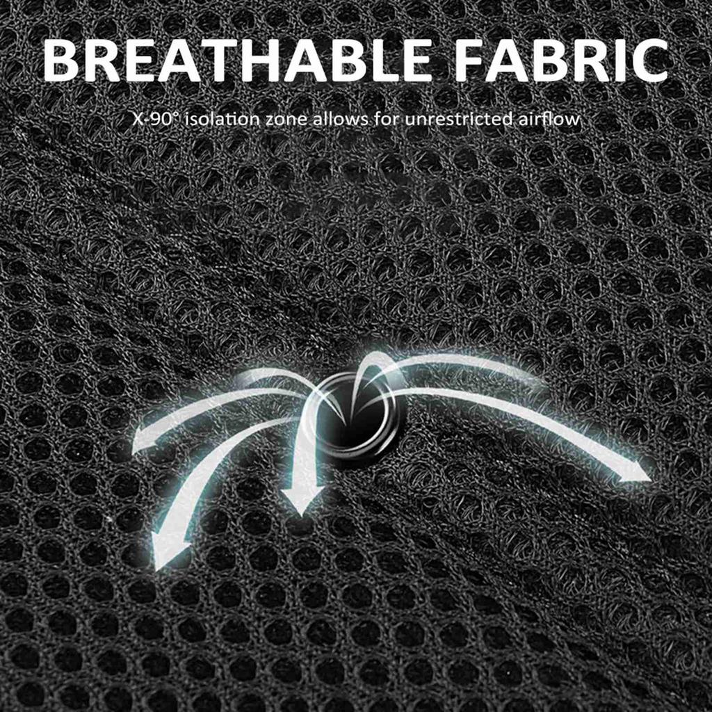 12V/24V Car Cooling Seat Cushion Ventilated Breathable Seat Cover with Fans Summer Cool Seat Pad for Car Truck Brown Cooling