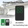 Universal 4-Button 286-868MHz Fits Fixed Rolling Code Garage Door Multi Remote