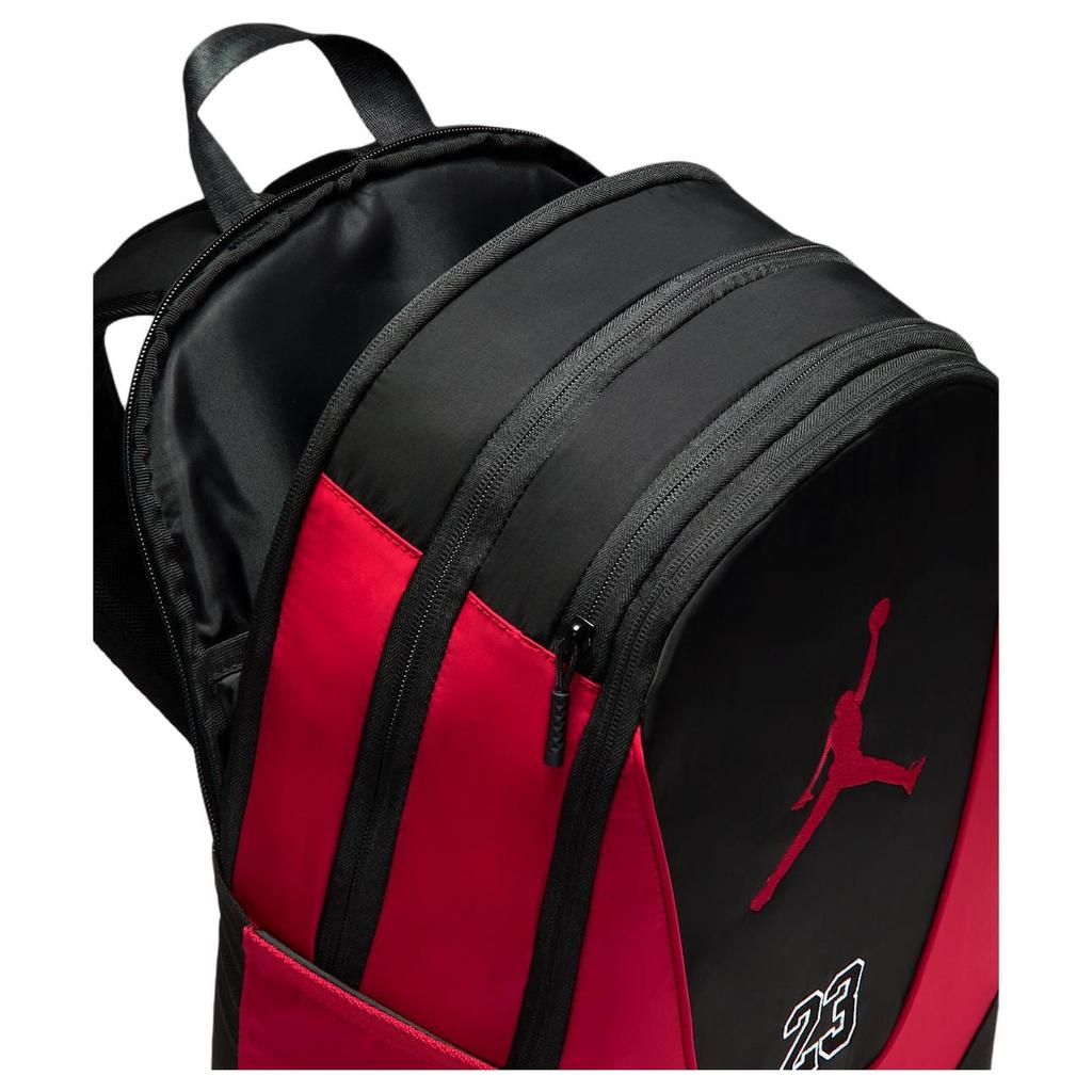 Jordan Nylon Backpack Unisex Black & Red IU5403-010