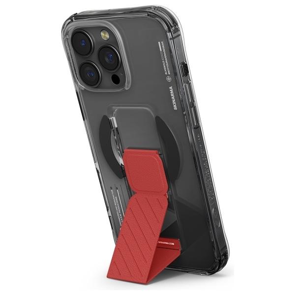 Skinarma Etui Axon Iphone 16 Pro 6.3    Magnetic Charging + Grip Stand Czarny/Black