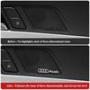 3d Metal Car 4GFYo Sticker Sound Speaker Label Emblem For 4GFY A3 A4 A5 A6 A1 A2 A7 A8 S3 S4 S5 S6 S7 TT RS3 RS4 RS5 Accessories