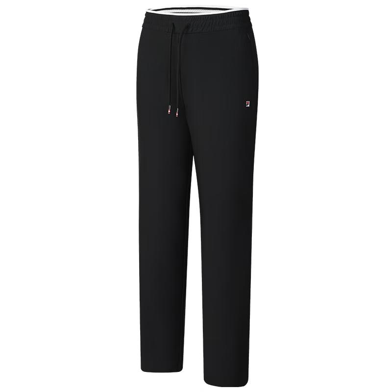 FILA Women s Knit Straight-Leg Tennis Pants L