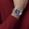 Seiko Prospex Series Waterproof 200M Solar Quartz Movement Stainless Steel Watch Men Watches Blue SNE595P1